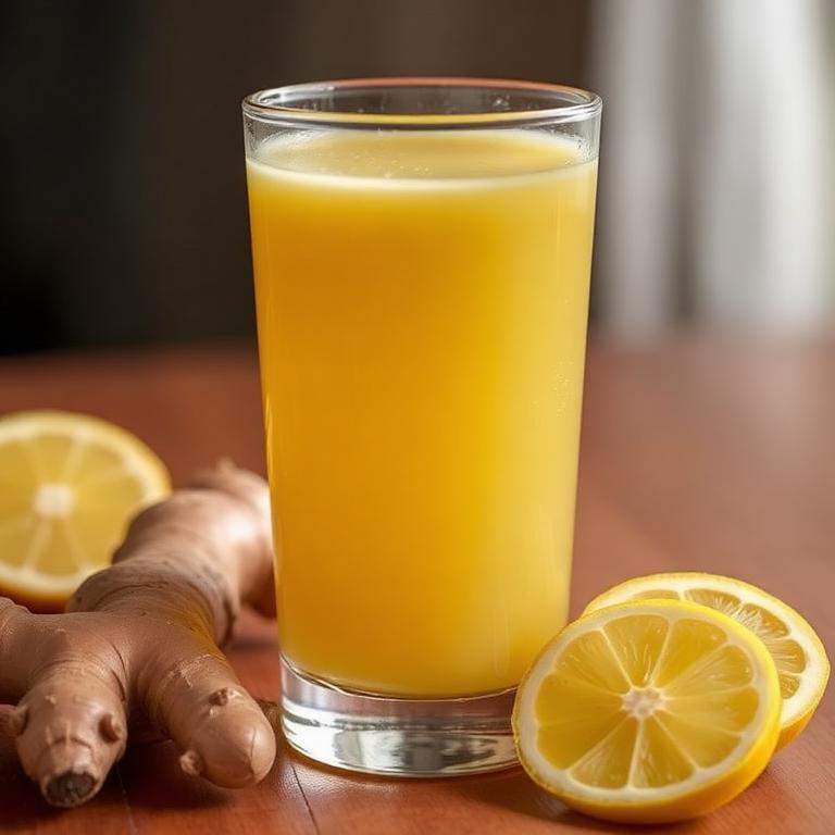 Jus de gingembre naturel
